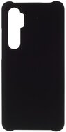 Műanyag telefonvédő (gumírozott) FEKETE Xiaomi Mi Note 10 Lite