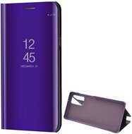 Tok álló (aktív FLIP, oldalra nyíló, asztali tartó funkció, tükrös felület, Mirror View Case) LILA Samsung Galaxy Note 20