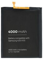 Akku 4000 mAh LI-ION (belső akku, beépítése szakértelmet igényel, EB-BA505ABU kompatibilis) Samsung Galaxy A30 (SM-A305F) Samsung Galaxy A30s (SM-A307F)