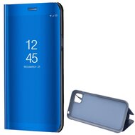 Tok álló (aktív FLIP, oldalra nyíló, asztali tartó funkció, tükrös felület, Mirror View Case) KÉK Honor 9S Huawei Y5p