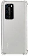 Szilikon telefonvédő (közepesen ütésálló, légpárnás sarok) ÁTLÁTSZÓ - Huawei P40 Pro 5G