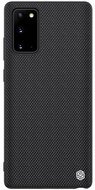 NILLKIN TEXTURED műanyag telefonvédő (érdes felület, közepesen ütésálló, szilikon keret, 3D minta) FEKETE - Samsung Galaxy Note 20 (SM-N980F), Samsung Galaxy Note 20 5G (SM-N981F)