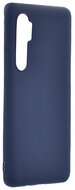 Szilikon telefonvédő (matt) SÖTÉTKÉK - Xiaomi Mi Note 10 Lite