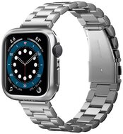 SPIGEN THIN FIT műanyag óra keret (közepesen ütésálló) SZÜRKE Apple Watch Series 4, 5,6,SE