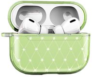 Szilikon tok (ultravékony, strasszkő) ZÖLD Apple AirPods Pro