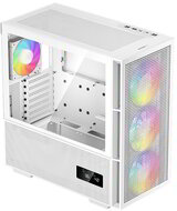 DeepCool Számítógépház - CH560 Digital WH (fehér, ablakos, 4x12cm venti, Mini-ITX / Mico-ATX / ATX / E-ATX, 2xUSB3.0)