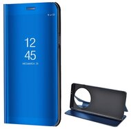 Tok álló (aktív FLIP, oldalra nyíló, asztali tartó funkció, tükrös felület, Mirror View Case) KÉK - Honor Magic5 Lite 5G