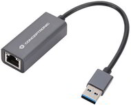 Conceptronic átalakító - ABBY08G (USB-A 3.0 to RJ-45, Nintendo Switch támogatás, aluminium, szürke)