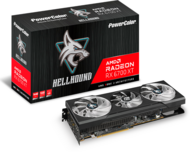 PowerColor AMD Radeon RX 6700XT 12GB GDDR6 Hellhound HDMI 3x DP - AXRX 6700XT 12GBD6-3DHL