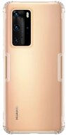 NILLKIN NATURE szilikon telefonvédő (közepesen ütésálló, légpárnás sarok, 0.6 mm, ultravékony) ÁTLÁTSZÓ - Huawei P40