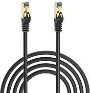 S-link Kábel - SL-CAT710M (UTP patch kábel, CAT7, fekete, 10m)
