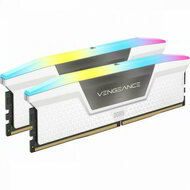 Corsair 32GB 6000MHz DDR5 Kit (2x16GB) XMP VENGEANCE RGB RAM, fehér - CMH32GX5M2D6000C36W