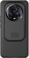 NILLKIN CAMSHIELD PRO műanyag telefonvédő (szilikon keret, közepesen ütésálló, kamera védelem, csíkos minta) FEKETE - Honor Magic5 Pro 5G