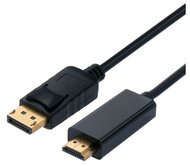 STANDARD Kábel DisplayPort - HDMI 5m, fekete