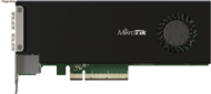 MikroTik PCIe hálózati kártya és router, 2xSFP28 25Gbit port, 1x 10/100/1000 Mbps RJ45 port