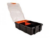 Delock Rendező doboz 11 egységgel, 220 x 155 x 60 mm méretben, narancs és fekete