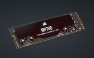 Corsair 1TB MP700 M.2 2280 NVMe PCIe 5.0 SSD r:10000GB/s w:9500MB/s - CSSD-F1000GBMP700R2