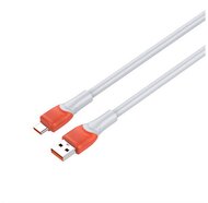 LDNIO LS603 adatkábel (USB - Type-C, 30W, PD gyorstöltés támogatás, 300cm) FEHÉR