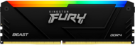 Kungston 16GB 3600MHz DDR4 CL18 DIMM Fury Beast RGB - KF436C18BB2A/16