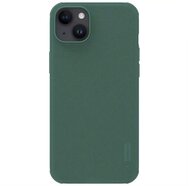 NILLKIN SUPER FROSTED PRO műanyag telefonvédő (közepesen ütésálló, gumírozott, érdes felület) SÖTÉTZÖLD - Apple iPhone 15 Plus