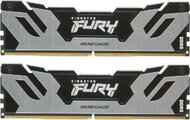 Kingston 96GB 6000MHz DDR5 CL32 DIMM (Kit of 2) Fury Renegade Silver XMP - KF560C32RSK2-96