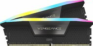 Corsair 32GB 6000MHz DDR5 Kit (2x16GB) XMP VENGEANCE RGB RAM fekete - CMH32GX5M2E6000C36