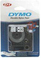 DYMO címke LM D1 nylon 19mm fekete betű / fehér alap
