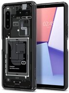 SPIGEN ULTRA HYBRID ZERO ONE műanyag telefonvédő (közepesen ütésálló, légpárnás keret) FEKETE - Sony Xperia 10 V (XQ-DC54)