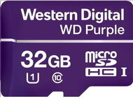 Western Digital MicroSD kártya - 32GB (microSDHC™, SDA 6.0, 24/7 működtetés, Purple)