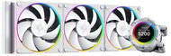ID-Cooling CPU Water Cooler - Space SL360 WHITE (25dB; max. 132,52 m3/h; 3x12cm, A-RGB LED, fehér)