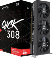 XFX AMD RADEON RX 7600 8GB GDDR6 SPEEDSTER QICK308 BLACK HDMI 3xDP - RX-76PQICKBY