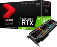 PNY GeForce RTX 3080 10GB GDDR6X XLR8 GAMING REVEL EPIC-X LHR DP x3, HDMI, 3 fan, 3 slot - VCG308010LTFXPPB
