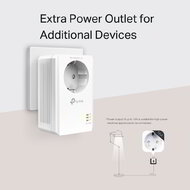 TP-Link TL-PA7017P AV1000 1Gb/s AC (220-240V) powerline adapter (1db)
