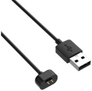 Töltőkábel USB (mágneses, 100cm) FEKETE - Amazfit Band 7