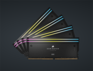 Corsair 64GB 4800MHz DDR5 DOMINATOR TITANIUM RGB CL36 INTEL (Kit of 4) fekete - CMP64GX5M4B6000C36