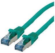ROLINE Kábel S/FTP PATCH CAT6a LSOH, 3m, zöld