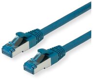 VALUE Patch kábel S/FTP, CAT6A, 0,3m, kék