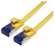 VALUE Kábel FTP CAT6a lapos kivitel 1m, sárga