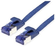 VALUE Kábel FTP CAT6a lapos kivitel 1m, kék
