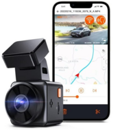 Vantrue Dash Cam - E1 Lite (WiFi+GPS autós kamera, 1080p, HDR, Hangutasítás, 512GB MicroSD támogatás)