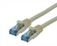 ROLINE Kábel S/FTP PATCH CAT6a LSOH, 7,5m, szürke