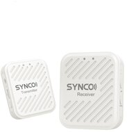 SYNCO WAir-G1(A1) ultrakompakt vezetéknélküli csiptetős mikrofon rendszer, fehér