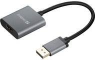 Sandberg Kábel Átalakító - Adapter DP1.4>HDMI2.0 4K60