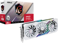 ASROCK Videokártya PCI-Ex16x AMD RX 7900XT PHANTOM GAMING WHITE 20GB DDR6 OC
