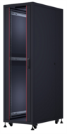 NET FORMRACK 42U Cosmoline 600x1000 19" szabadon álló rack szekrény - RAL9005 fekete