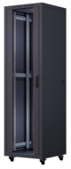 NET FORMRACK 16U Cosmoline 600x600 19" szabadon álló rack szekrény - RAL9005 fekete