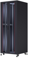 NET FORMRACK 42U Cosmoline 800x800 19" szabadon álló rack szekrény - RAL9005 fekete