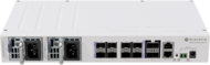 MikroTik CRS510-8XS-2XQ-IN rackbe szerelhető switch, 2x100Gbit QSFP28, 8x25Gbit SFP28 port, redundáns táp