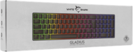 White Shark GK-001114B GLADIUS vezetékes membrán gamer billentyűzet - fekete - US