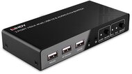 LINDY KVM Switch HDMI 4K@60Hz, USB2.0, 2 port
